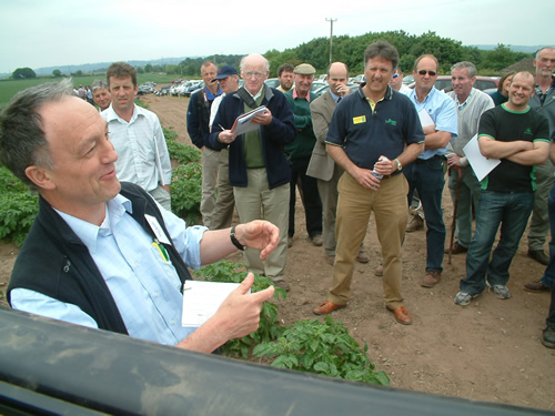 Potato event picks out a positive path Potato event picks out a positive path