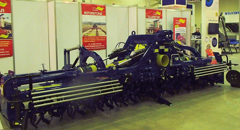 The new Heavy Duty Tiller from potato equipment specialist George Moate Ltd is designed to work on tractors of up to 390hp. The new Heavy Duty Tiller from potato equipment specialist George Moate Ltd is designed to work on tractors of up to 390hp.