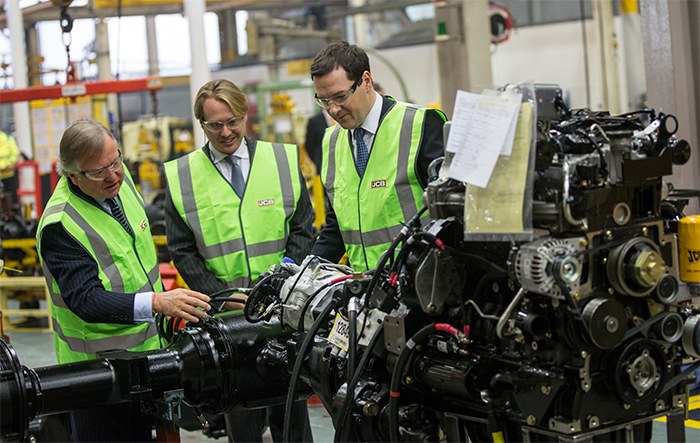 Chancellor welcomes JCB investment plans Chancellor welcomes JCB investment plans
