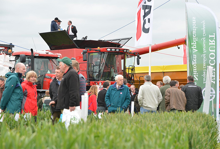 Abundance of new machinery at Cereals 2014 Abundance of new machinery at Cereals 2014