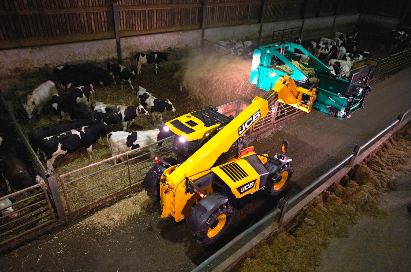 Fuel economy and productivity gains come from upgrades to Loadall telehandlers. Fuel economy and productivity gains come from upgrades to Loadall telehandlers.