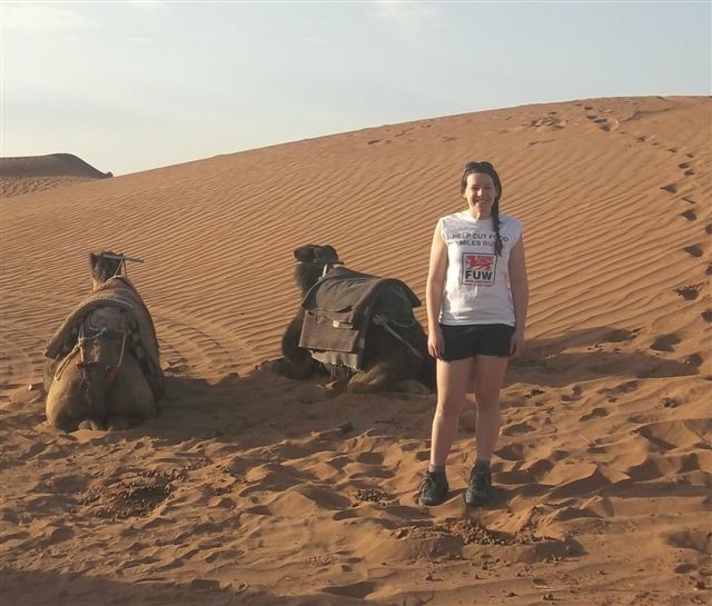 FUW's 'Buy The Welsh One' campaign reaches the Sahara FUW's 'Buy The Welsh One' campaign reaches the Sahara