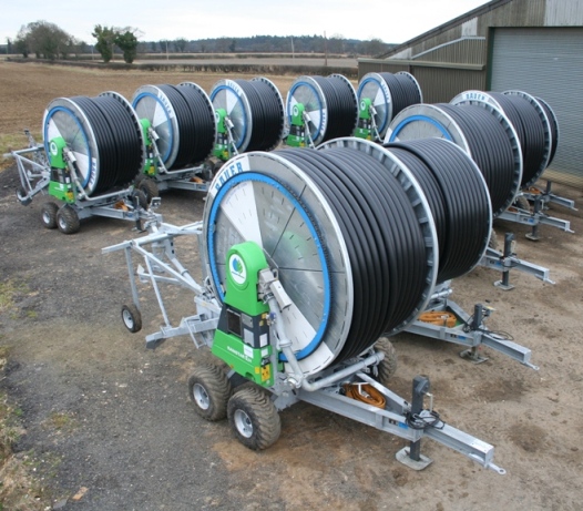 Ian Mason�s fleet of Bauer Rainstar E51 reels will be used on a major new irrigation scheme that will bring potato and other crops to three West Norfolk farms for the first time.