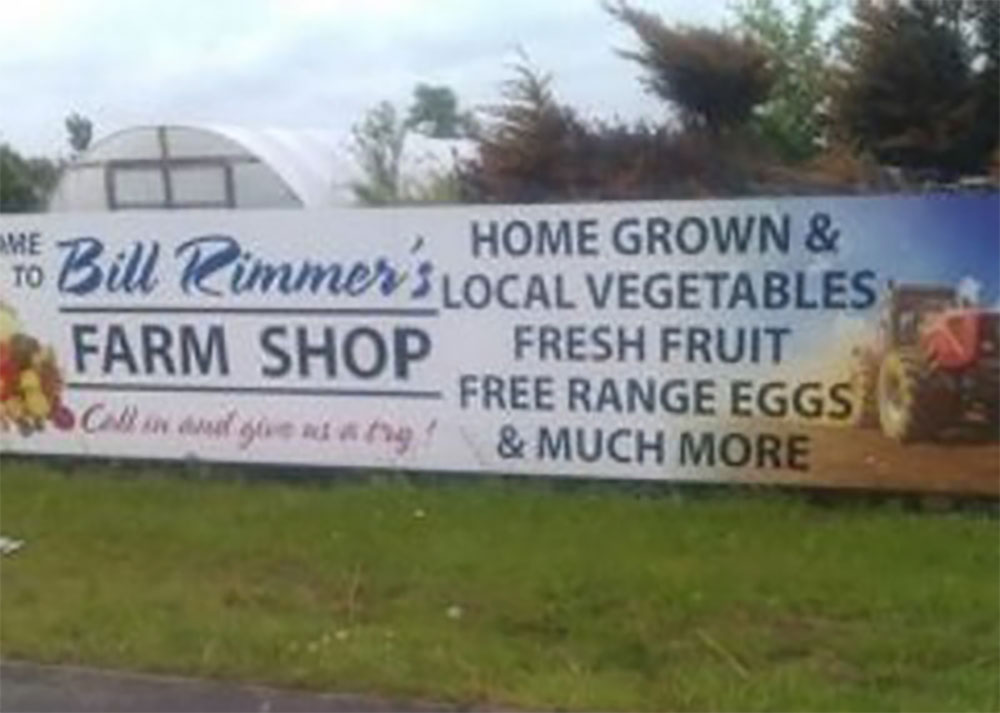Bill Rimmer's Farm Shop