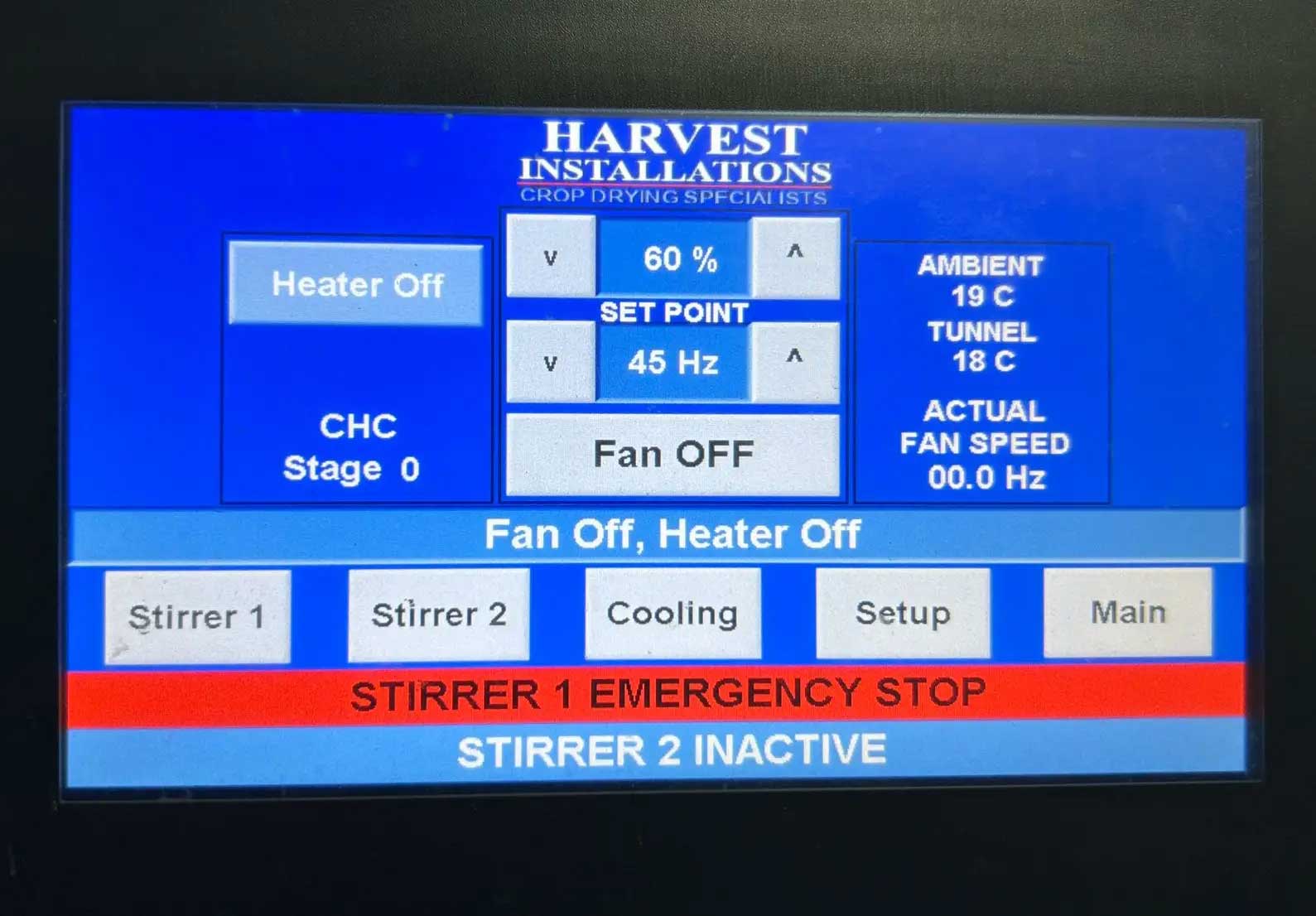 Harvest Installations