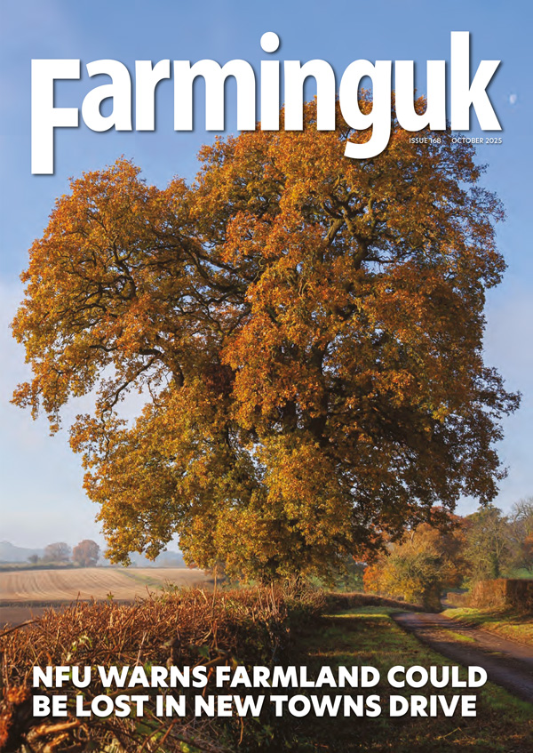 October 2025 edition of FarmingUK online magazine - read now for free