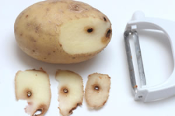‘Three peel and out’ consigns potatoes to waste ‘Three peel and out’ consigns potatoes to waste