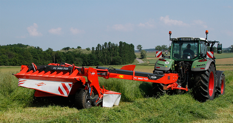 Kuhn Farm Machinery will have a wide selection of hay and silage making equ...