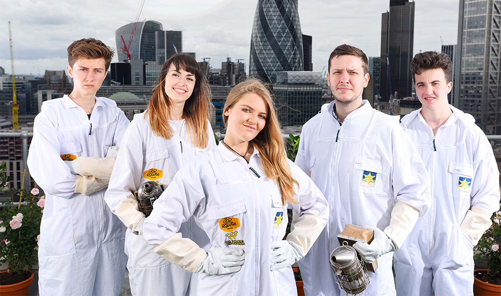 Young apprentices hired to safeguard British bee industry Young apprentices hired to safeguard British bee industry