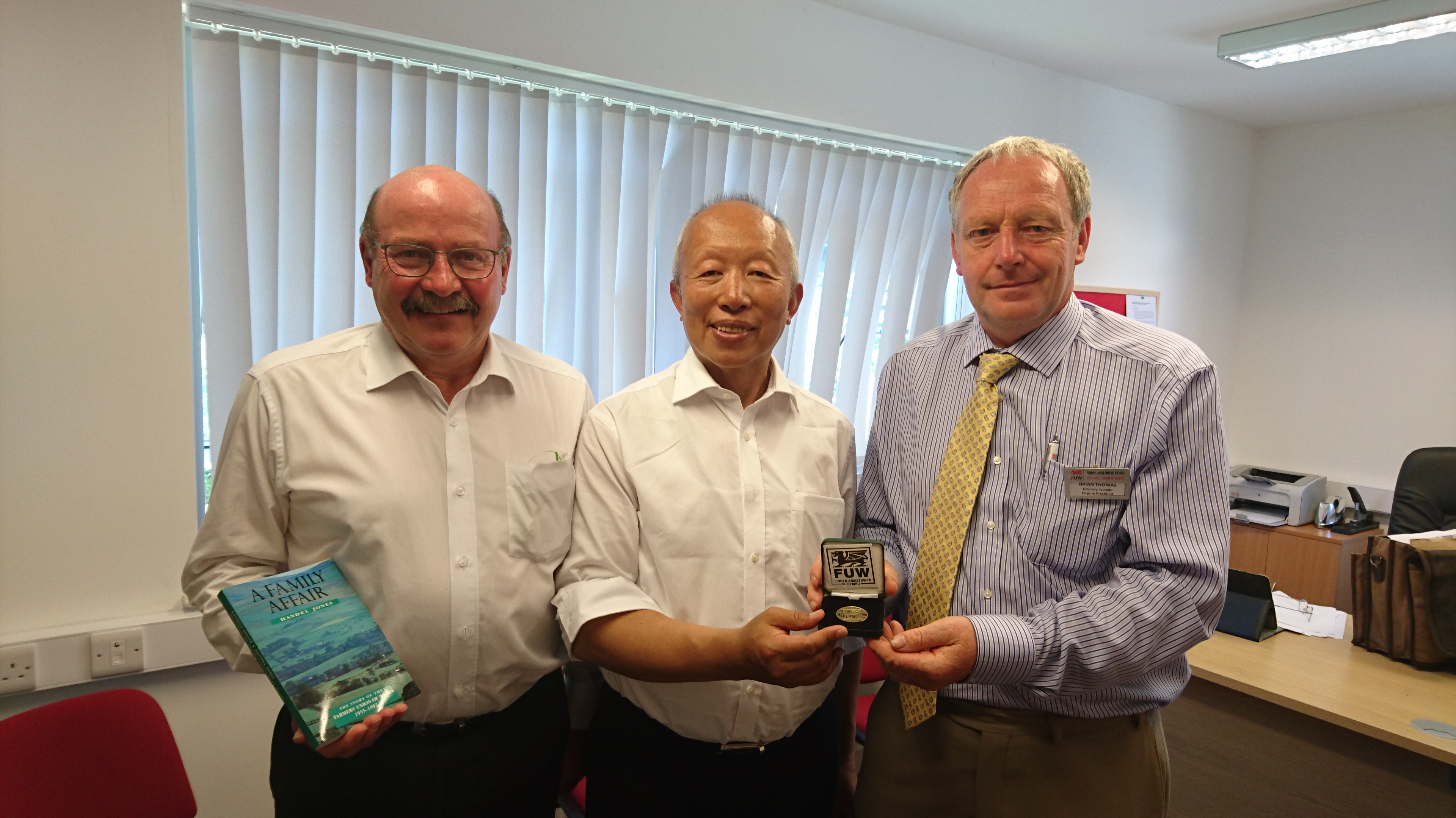 Chinese dairy company arrives at Royal Welsh Show to support British industry Chinese dairy company arrives at Royal Welsh Show to support British industry