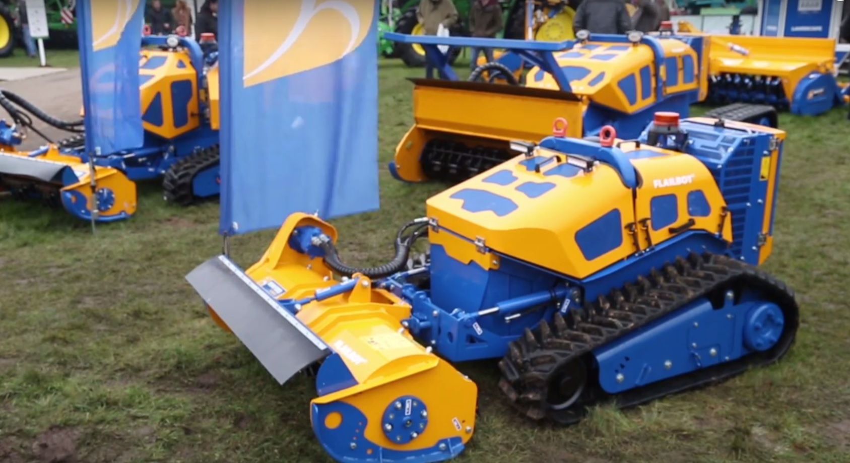 LAMMA 2017: A peak at Bomford Turner's wirelessly operated 'Flailbot'