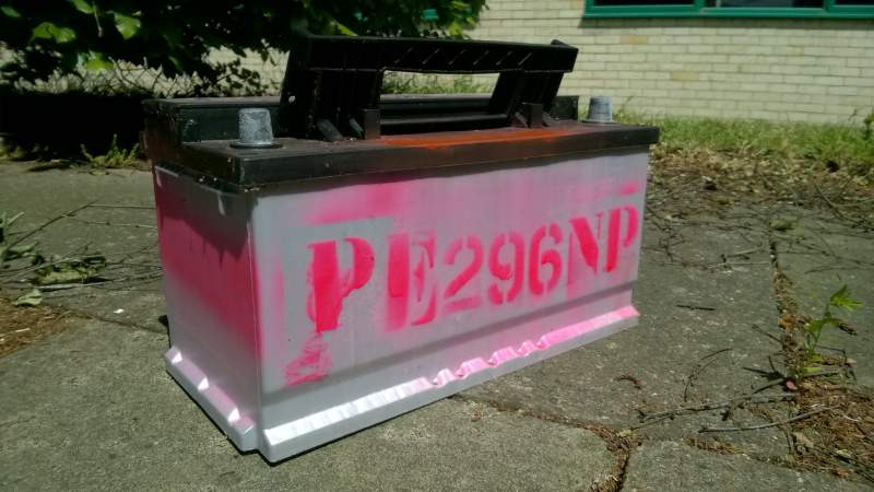 Police urge farmers to 'paint it pink' as part of crackdown on battery thefts Police urge farmers to 'paint it pink' as part of crackdown on battery thefts