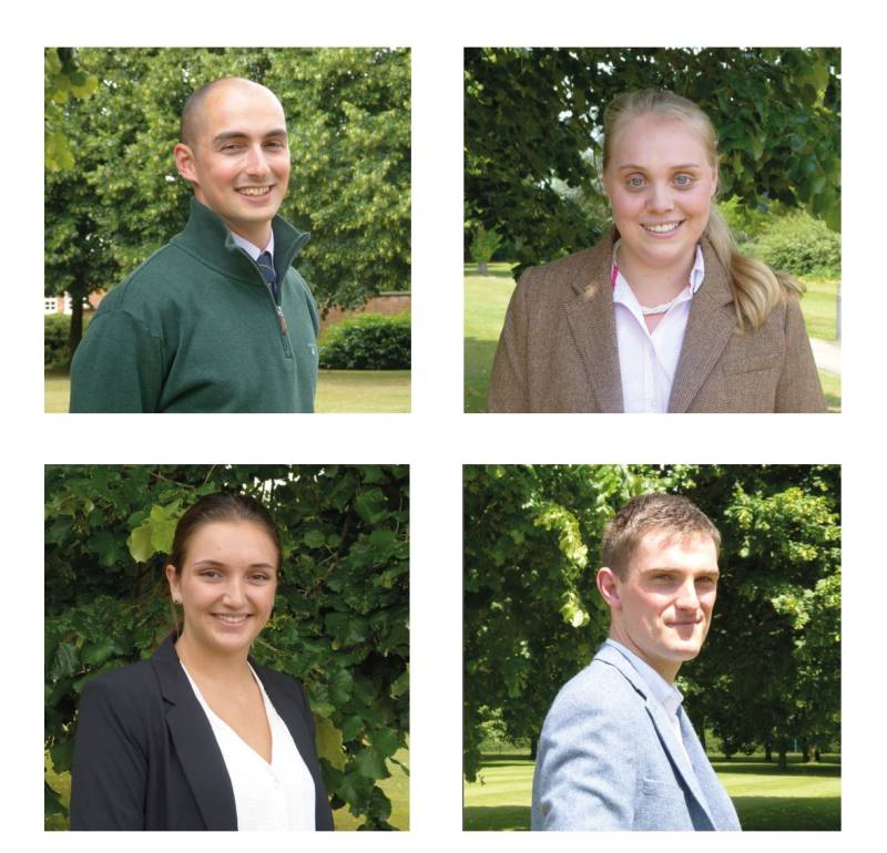 Four agricultural students receive top award to support studies Four agricultural students receive top award to support studies
