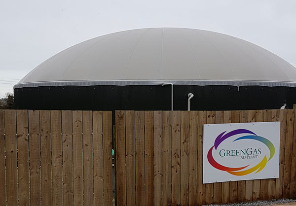 GreenGas, Ireland's first farm-scale ADBiogas plant