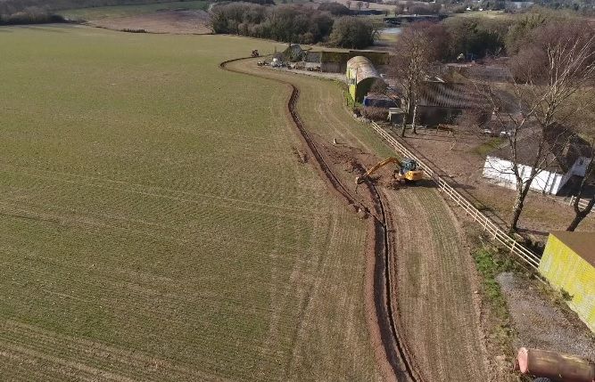Farmers dig miles of trenches to install broadband in rural Welsh hamlet Farmers dig miles of trenches to install broadband in rural Welsh hamlet
