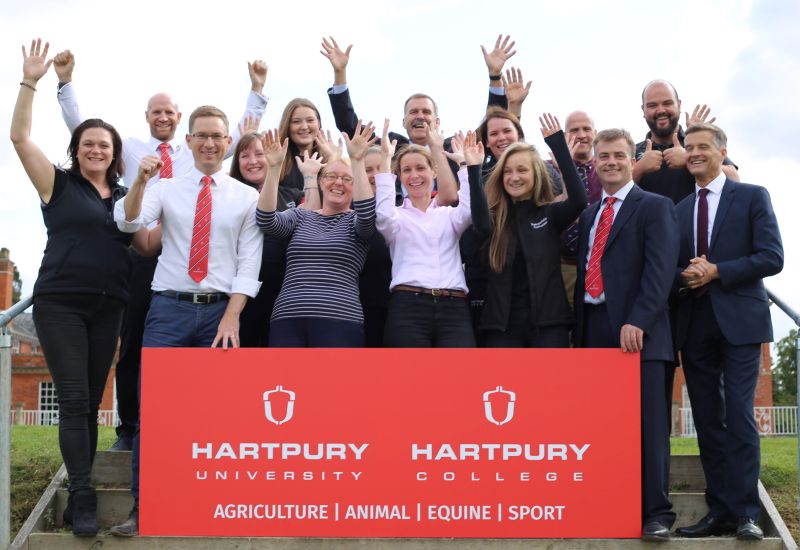 Land-based college Hartpury granted university status Land-based college Hartpury granted university status