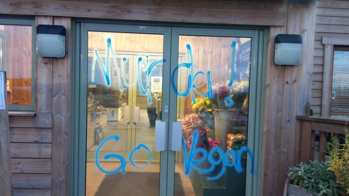 'Pick your own turkey' farm shop receives death threats and gets vandalised 'Pick your own turkey' farm shop receives death threats and gets vandalised