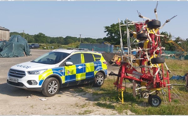 Kent Police recover stolen farm equipment worth £280k this year alone - Vimarsana News