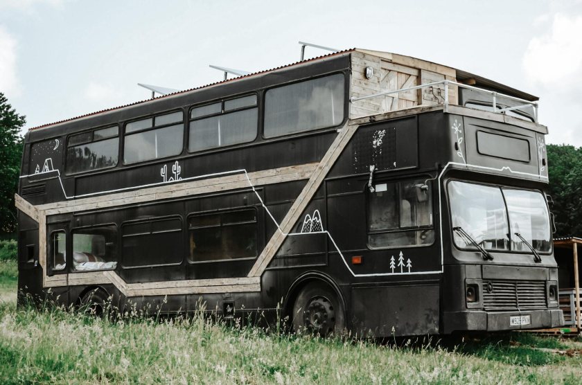 Farm celebrates 100 years with new double-decker glamping venture