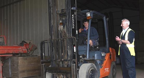 Tractor Driving