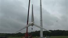 Earthmill Turbine installation Earthmill Turbine installation