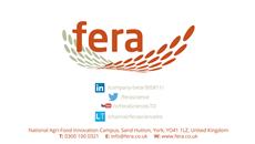 Fera Science at Cereals 2017 Fera Science at Cereals 2017