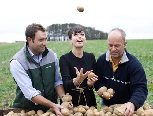Matt Spanton, Gizzi Erskine and Tony Ringsland