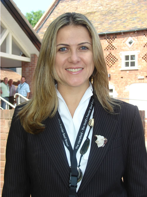 Hereford breeders had no room for complacency and must adapt to changing market demands, said keynote speaker, Marcia Dutra de Barcellos