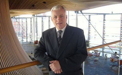Plaid Cymru member Chris Franks