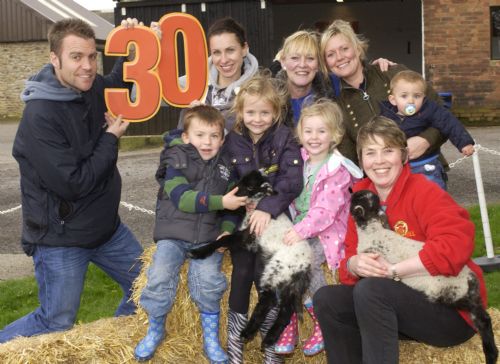 Hall Hill Farm celebrates 30 years with parents and children from Newburn Manor Nursery