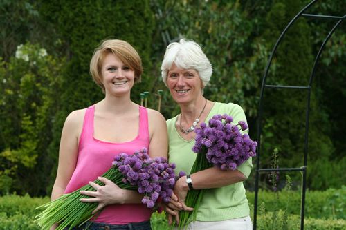 Peggy (left) and Gill Hodgson