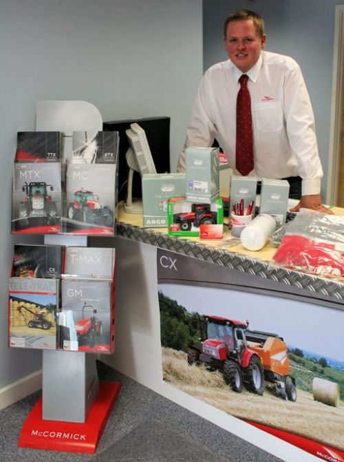 In addition to a range of tractors from just 22hp to over 220hp, Dave Moore supplies parts, tools, clothing, toys and service sundries such as oil and filters from his new Harworth premises.