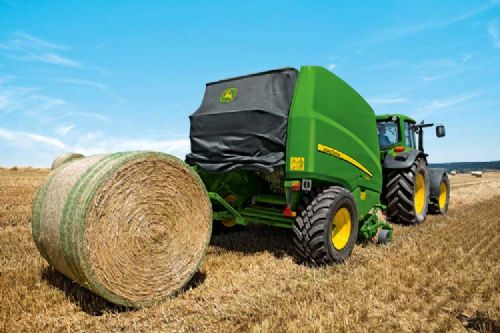 New John Deere 960 round baler