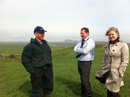 Bryn Jones of Ty Newydd, Jon Hollingsworth of Asda, Ola Janczukowics