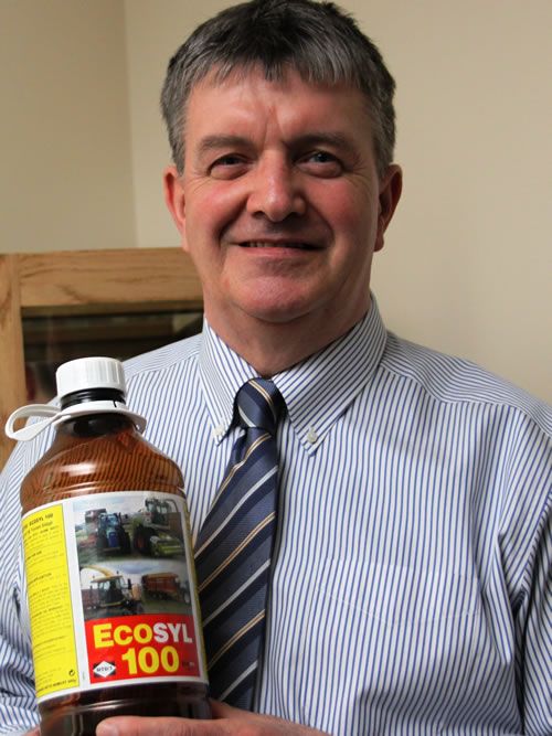 Dr Andy Beardsmore, managing director of 2011 Queen’s Award for Enterprise: Innovation winners Ecosyl Products Ltd of Stokesley.