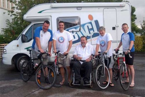 BDCI Cycle Team with John Allison