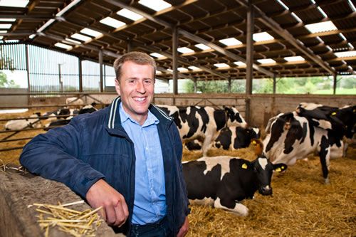 Adam Ball, of Spond Farm in Staffordshire