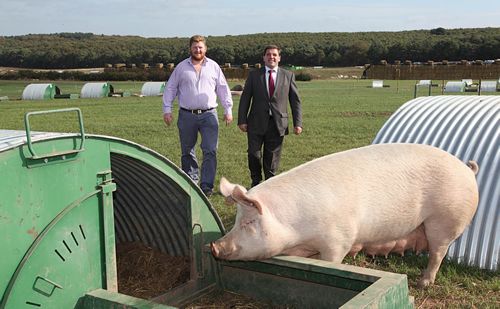 Left to right - Rob Mercer and Paul Brough