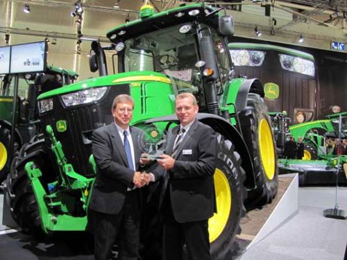 John Deere 7280R tractor of the year 2012