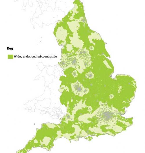 Map of England