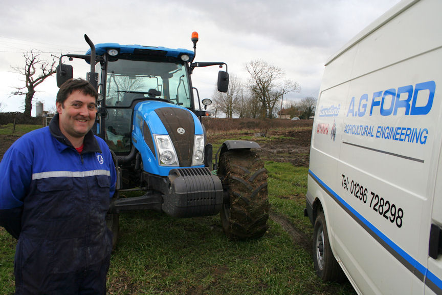 Adrian Ford is building on his association with Landini and a number of equipment franchises by holding an open on April 26 to show off refurbished premises and the products he supplies.