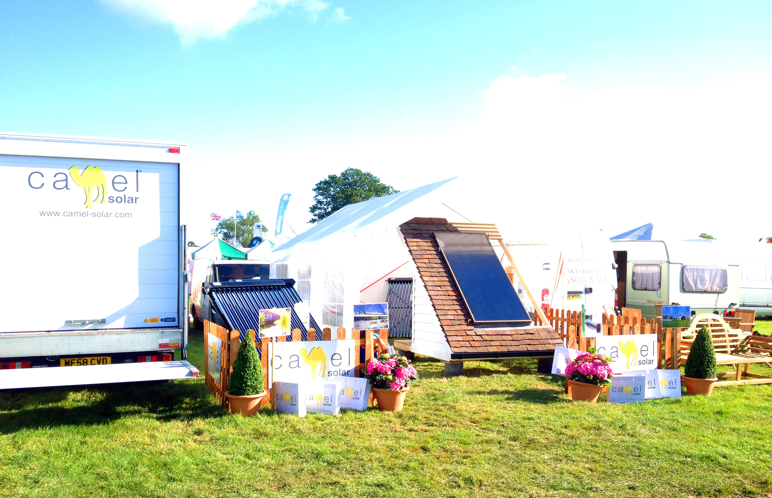 AET Stand at Oxted & Edenbridge County Show