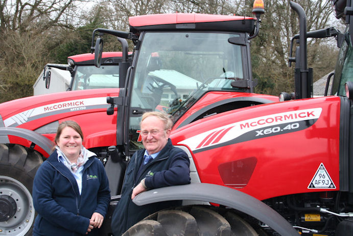 Dealership founder Albert Wiltshire and his daughter Laura Brown .