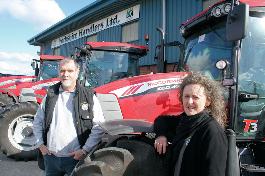 Phil and Rhonda Robinson have added the McCormick franchise to their long-established business supplying and supporting Merlo telescopic handlers.
