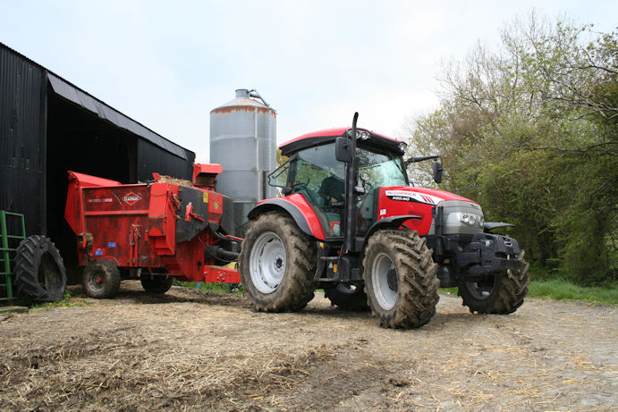 The 112/121hp McCormick X60.50 handles a multitude of jobs at The Dairy Barn, so its new 36x24 power shuttle transmission provides a welcome choice of speeds to get tasks done efficiently and economically.