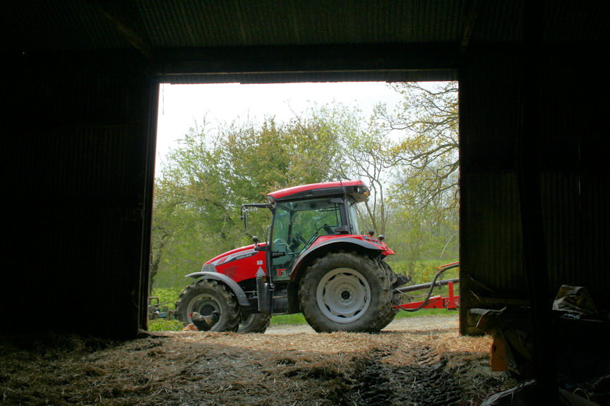 Rob Corfield likes to change his front-line tractor every three years to ensure reliability: “It has to start on the button first time, every time,” he says.