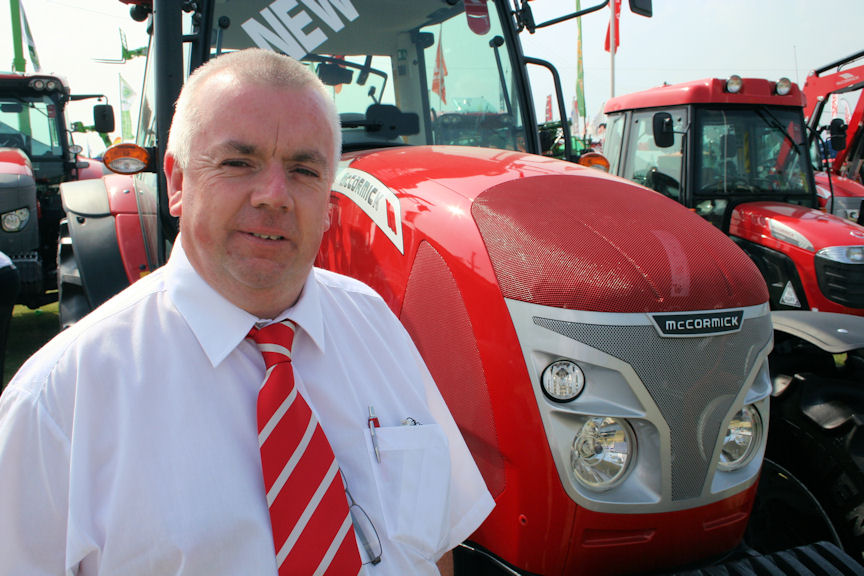 Carwyn Williams, HJR Agri’s new man in north Wales: “The McCormick range is very suitable for the farms in my area,” he says.