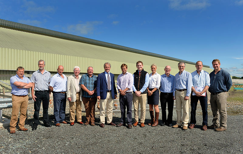 Pictured (Left To Right):  Charlie Stephenson,  Derek Neville,  David Mills,  Aled Griffiths, John Woollam,  Owen Paterson,  Alex Woollam,  Chris Dickinson,  Helen Cork,  Charlie Kerr,  Duncan Priestner,  Myles Thomas,  Simon Powell