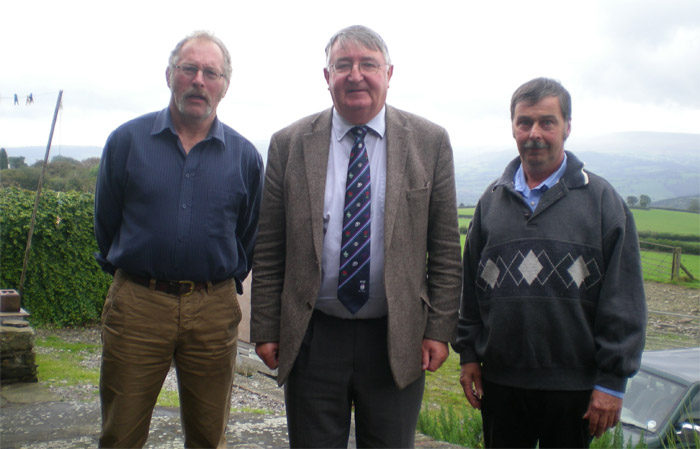 Glasnant Morgan, Roger Williams, Stuart Morris