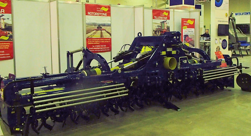 The new Heavy Duty Tiller from potato equipment specialist George Moate Ltd is designed to work on tractors of up to 390hp.